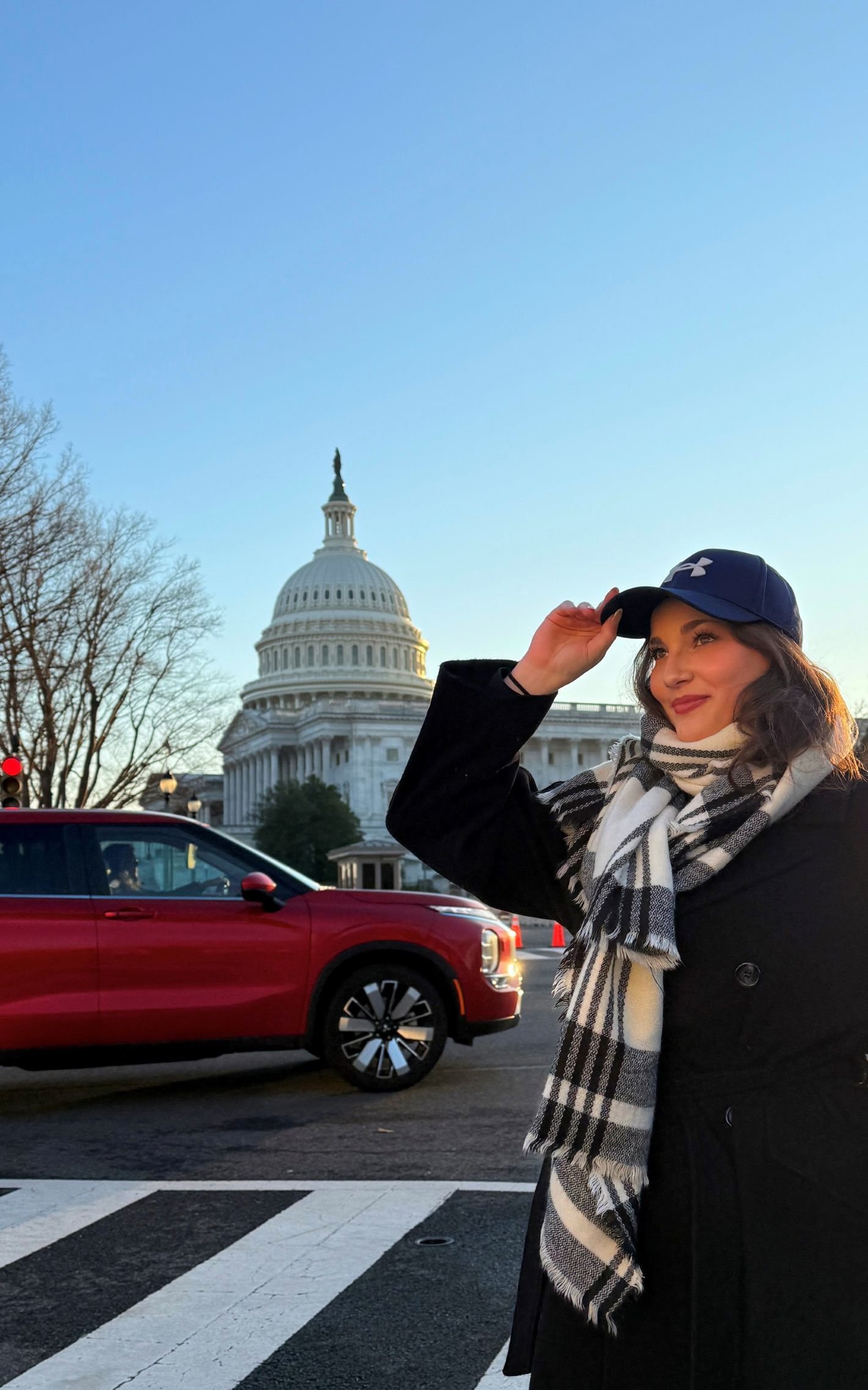 AIFS Teilnehmerin während ihres Aufenthalts als Au Pair in den USA in Washington, D.C.