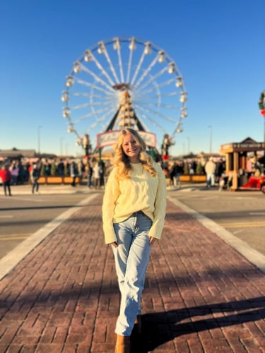 Lara während ihres Schüleraustauschs in den USA mit AIFS